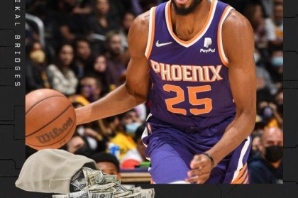 天博体育服务-4年9000万！太阳提前续约布里奇斯 艾顿仍在谈判